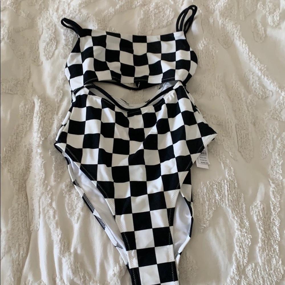 Never worn one piece bikini